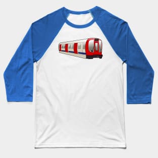 Tube Train Baseball T-Shirt